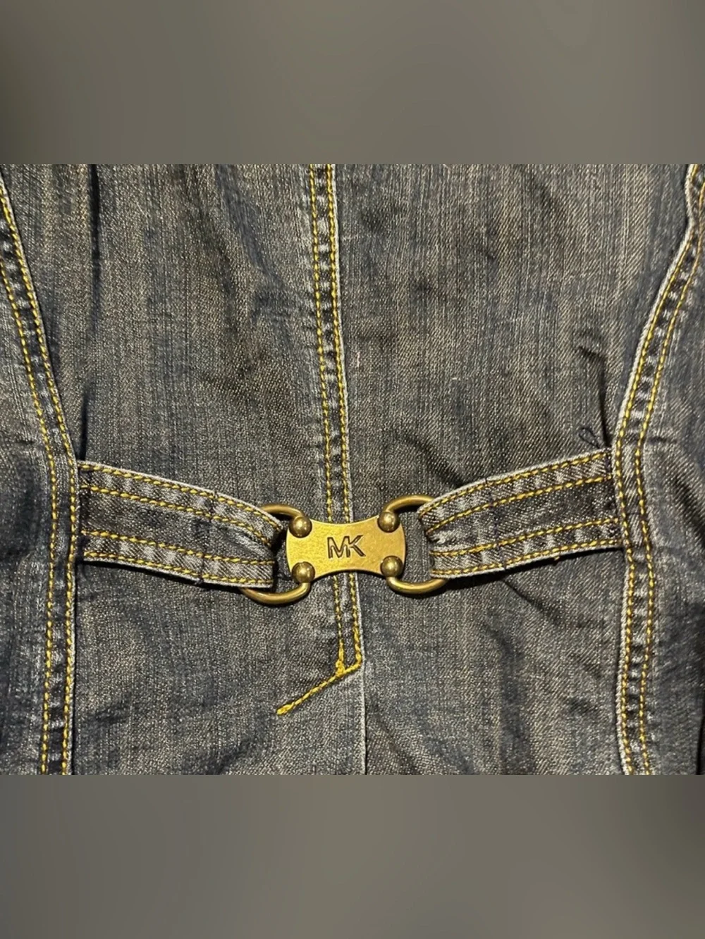 Vintage Michael Kors denim blazer jacket - Picture 6 of 6